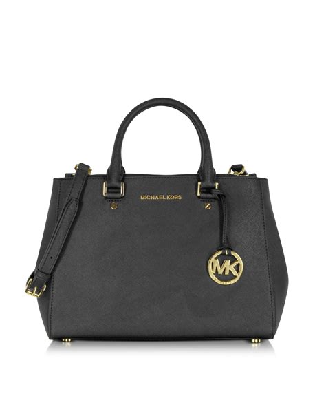 michael michael kors sutton medium colorblock saffiano leather satchel|Michael Kors.